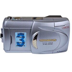 Olympus Camedia D-460 Zoom Digital Camera 1.3MP 3x Optical Zoom VTG Retro Tested